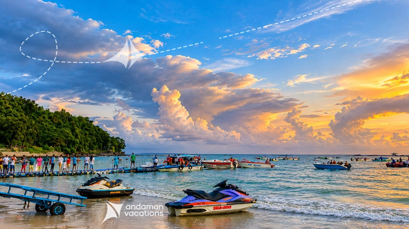 Jet Skiing Thrill - Andaman