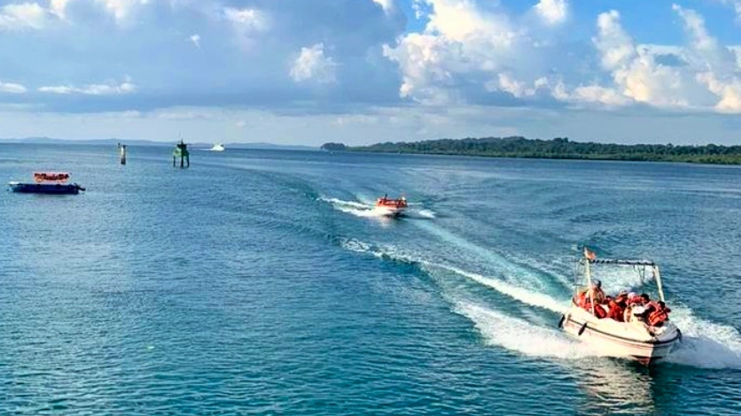 Soaring Above the Sea - Andaman Parasailing