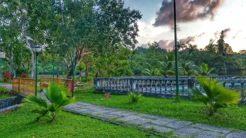 Dilthaman Lake and nature trail at Gandhi Park, Port Blair, Andaman