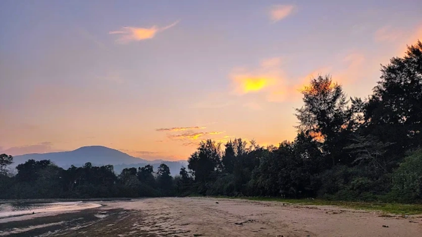 Kalipur Beach guesthouse area Diglipur North Andaman
