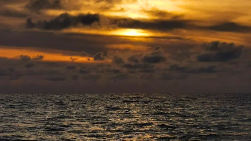 Sunset at Sitapur Beach
